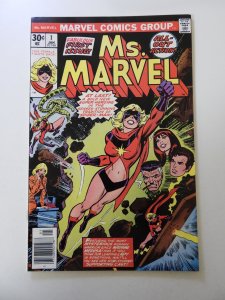 Ms. Marvel #1 (1977) FN- condition subscription fold