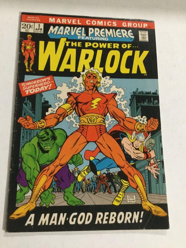 Marvel Premiere 1 Vg/Fn Very Good/Fine 5.0 Power Of Warlock