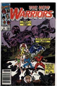The New Warriors #2 (1990) New Warriors [Key Issue]