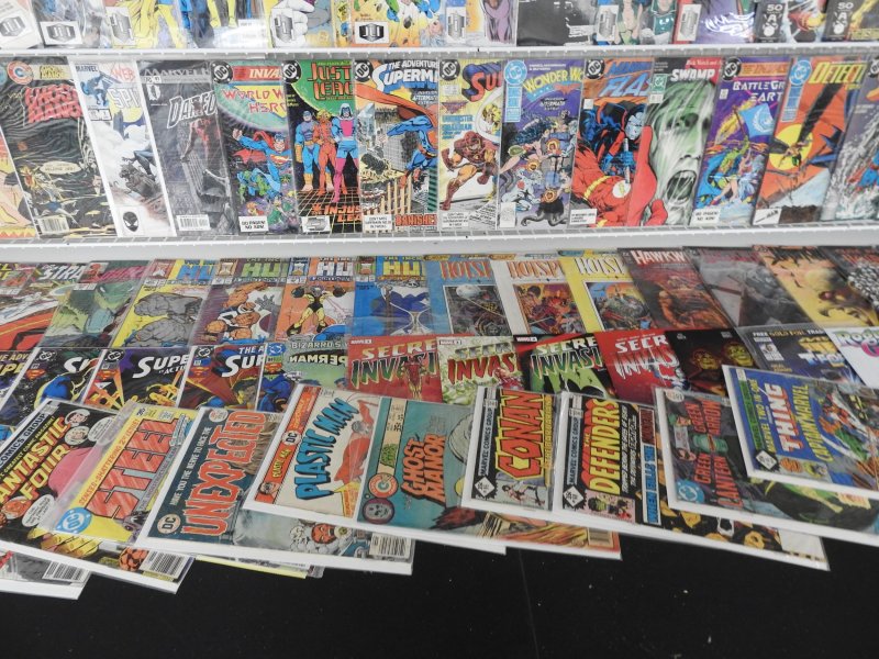 Huge Lot 160+ Comics W/ Spider-Man, Iron Man, Superman, +More! Avg VF- Condition