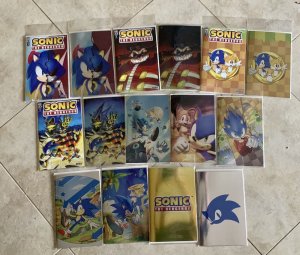 SONIC THE HEDGEHOG - RARE ENTIRE C2E2 VARIANT RUN - ALL 15  - VERY HTF!