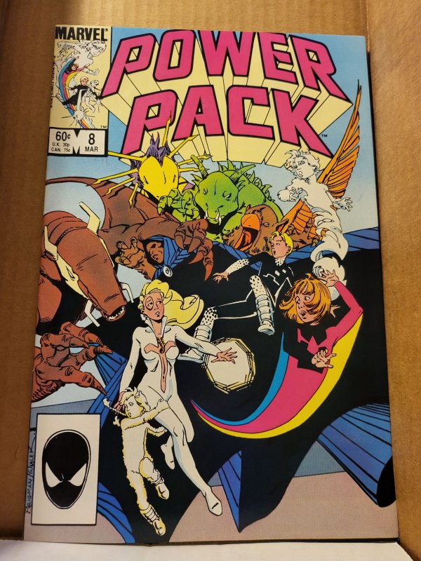 Power Pack #8 (1985) abc