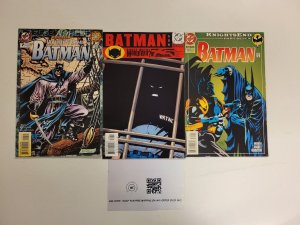 3 Batman DC Comic Books #510 599 7 Annual 44 TJ20