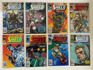 Nick Fury Agent of Shield comic lot (3rd series) 20 diff #1-46 avg 7.0 (1989-93)