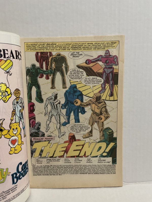 Rom #75 (1986)  Unlimited Combined Shipping