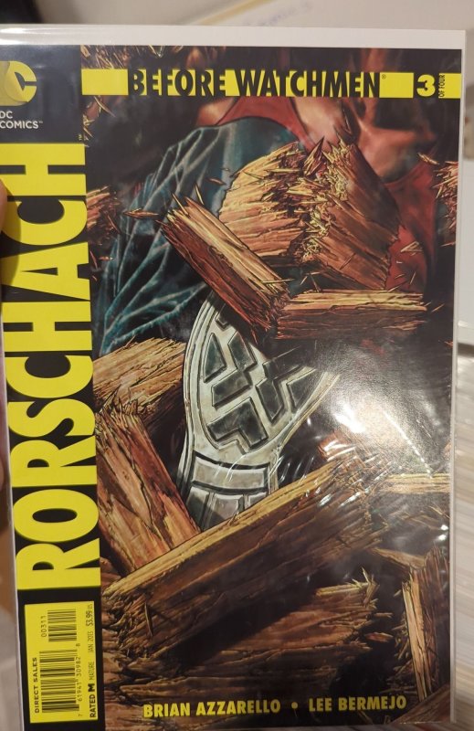 Lot of 9 Comics (See Description) Before Watchmen: Rorschach, Watchmen, Befor...