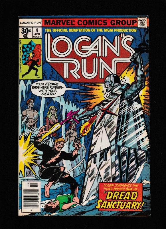 Logan's Run #4 (1977) VF-