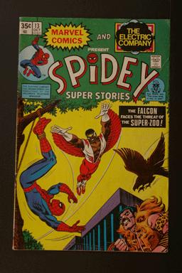 Spidey Super Stories #13 Oct 1975 Marvel & Electric Company