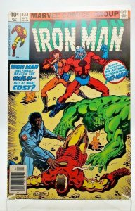 IRON MAN #133 (The Invincible) (1980) (IRON MAN) Ant-Man (MARVEL) NEWSSTAND NM-