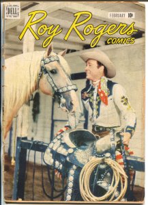 Roy Rogers #2 1948-Dell-Trigger-photo covers-Golden Age Western-G