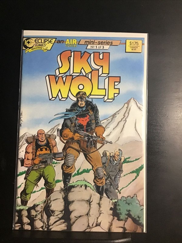 SKY WOLF #1  Eclipse Comics 1988