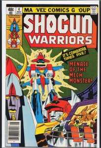 Shogun Warriors #4 (1979) The Shogun Warriors