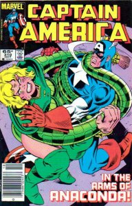 Captain America (1st Series) #310 (Newsstand) VG ; Marvel | low grade comic 1st 