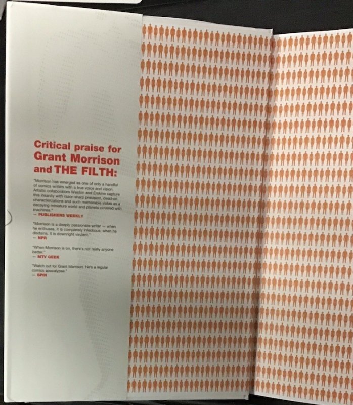 The Filth Deluxe Hardcover DC Vertigo Comics Grant Morrison