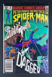 The Spectacular Spider-Man (1976) #64 NM- (9.2) 1st Cloak and Dagger Newsstand