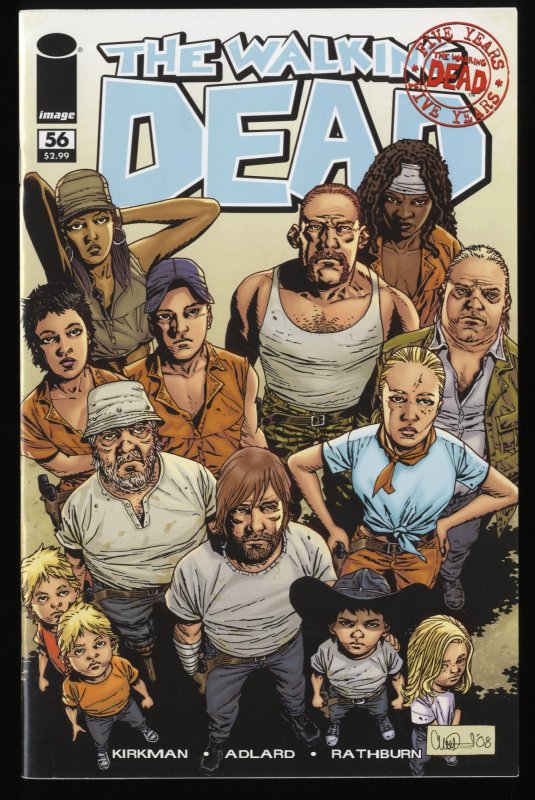 Walking Dead #56 NM- 9.2