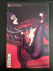 CATWOMAN #40 COVER B JENNY FRISON CARD STOCK VARIANT comic book