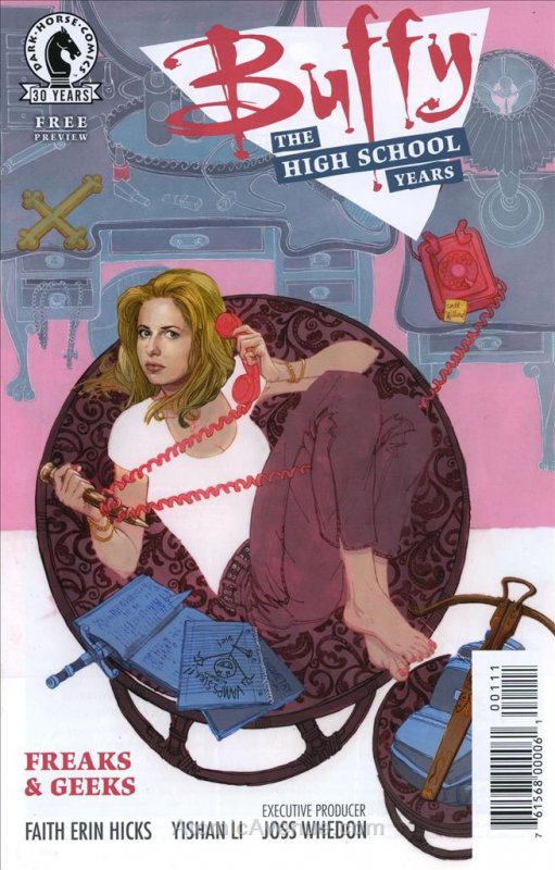 Buffy: The High School Years—Freaks And Geeks CP #1 FN; Dark Horse | save on shi