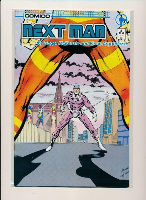 Comico SET of 5- NEXT MAN #1-#5   F/VF(PF854)