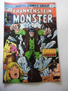 The Frankenstein Monster #12 (1974) FN+ Condition MVS Intact