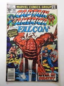 Captain America #208 (1977) VG Condition moisture stain