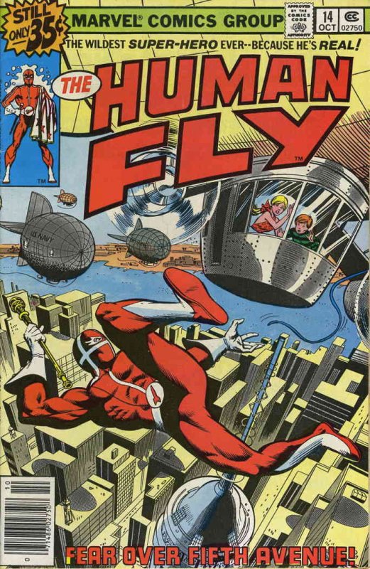Human Fly, The #14 FN ; Marvel | Bill Mantlo