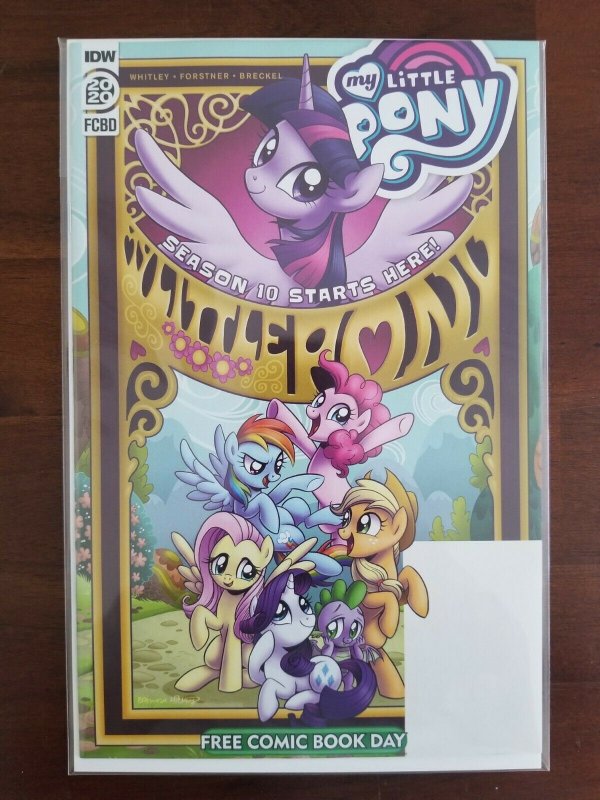 My Little Pony Season 10 NM FCBD Free Comic Book IDW UNSTAMPED 