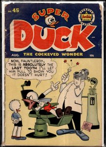 Super Duck Comics #45 (1952) Super Duck