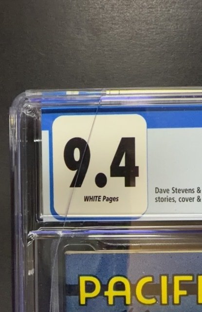 Pacific Presents #1 (1982) CGC 9.4 DAVE STEVENS!!