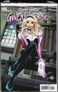 Spider-Gwen: Gwenverse #1 Greg Land Cover (2022) Spider-Gwen