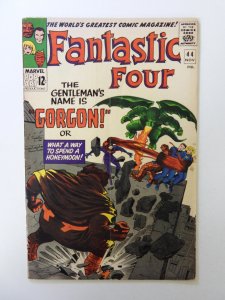 Fantastic Four #44 (1965) VG condition subscription crease