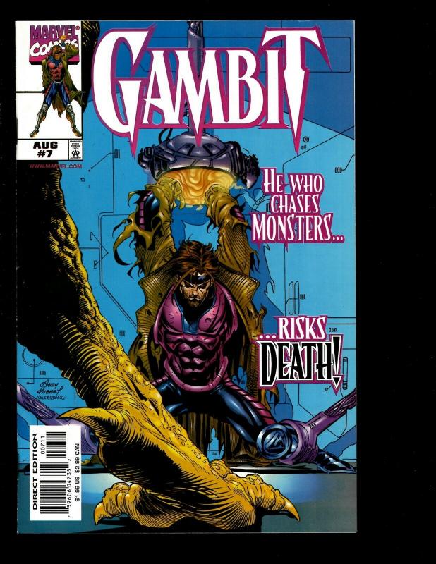 Lot Of 11 Gambit Marvel Comics # 1 2 3 1 2 3 4 6 7 8 9 Limited Series X-Men EK10