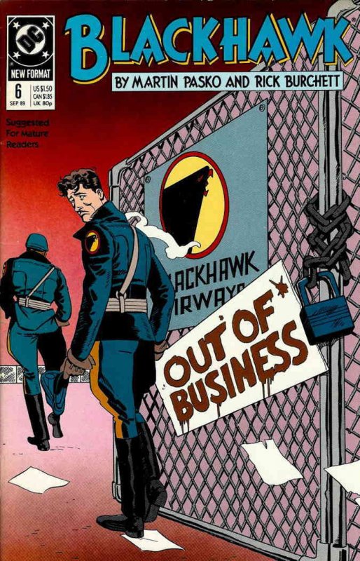 Blackhawk (3rd Series) #6 FN ; DC | Martin Pasko