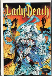 Lady Death #1 Reprint Variant (1994) Lady Death