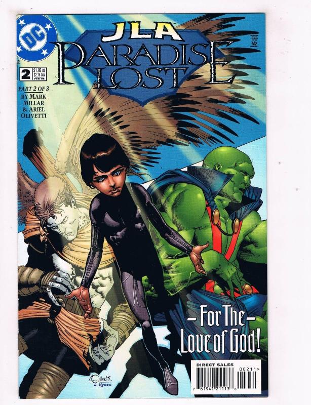 JLA: Paradise Lost #2 VG/FN DC Comics Comic Book Millar Feb 1998 DE39 AD12