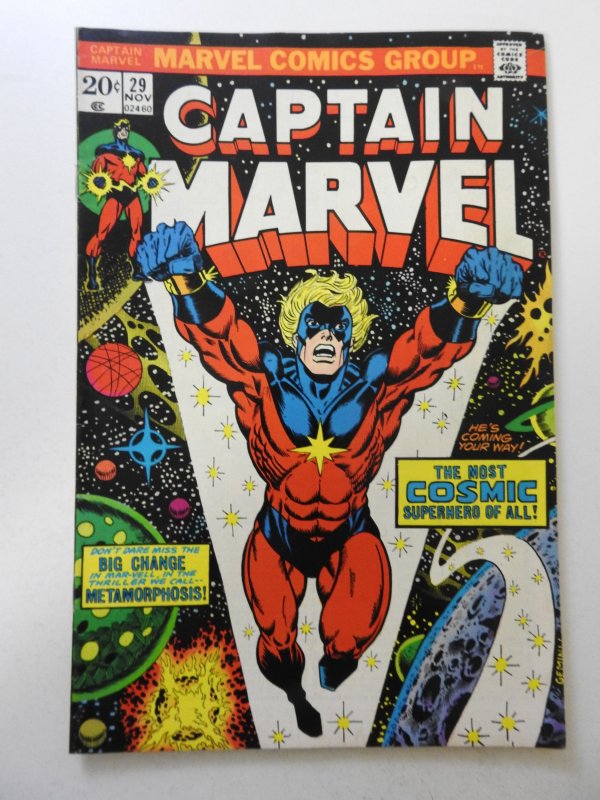 Captain Marvel #29 (1973) FN- Condition!