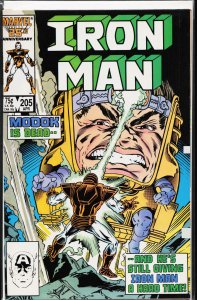 Iron Man #205 (1986) Iron Man
