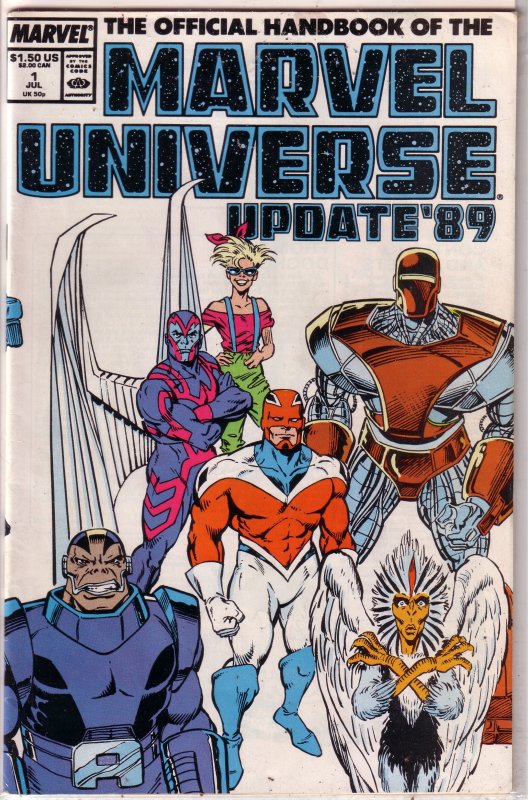 Official Handbook of the Marvel Universe   vol. 2   #6,8,10,11,13,19,20 +Update