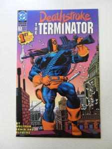 Deathstroke the Terminator #1 (1991) NM- condition