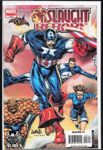 Onslaught Reborn #3 (2007) Heroes Reborn versions of Captain America