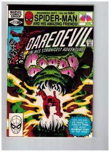 Daredevil # 177 NM Marvel Comic Book Frank Miller Elektra Bullseye Netflix HJ1