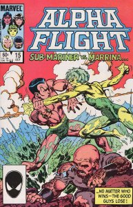 Alpha Flight (1st Series) #15 FN ; Marvel | John Byrne Sub-Mariner