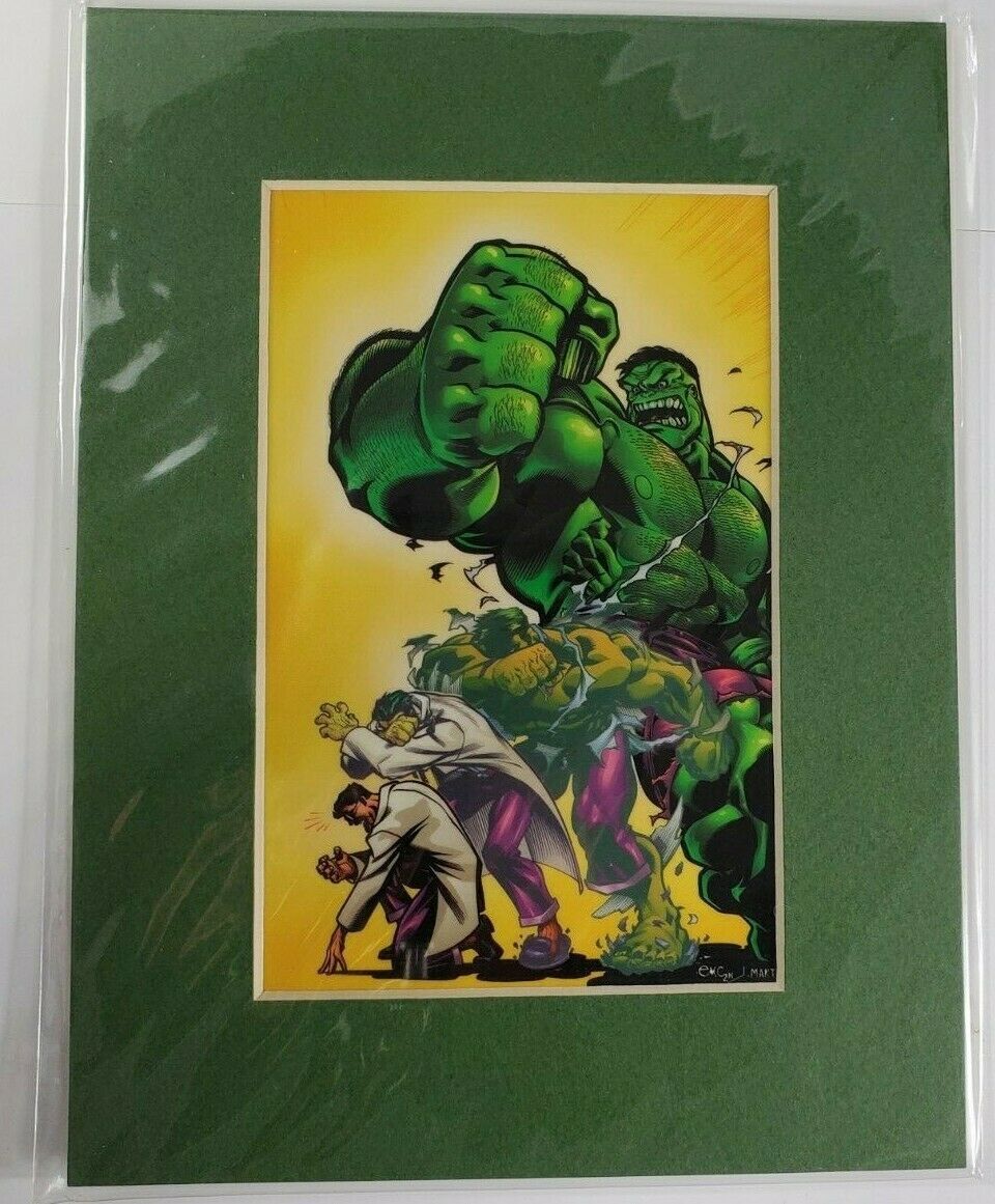 Incredible Hulk Limited Edition Laser Cel New Marvel Comics 2003 Rare Comic Books Modern Age 