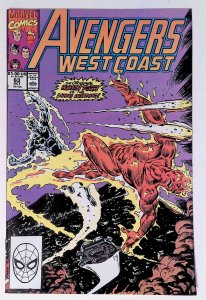 Avengers West Coast #63 (Oct 1990, Marvel) 7.5 VF-
