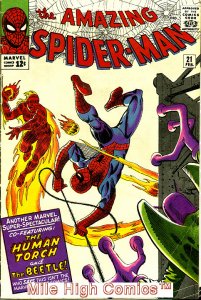 SPIDER-MAN  (1963 Series) (AMAZING SPIDER-MAN)  #21 Very Good Comics Book
