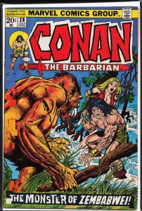 Conan the Barbarian #28 (1973) Conan