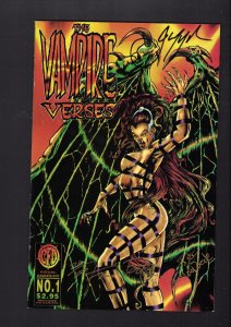Vampire Verses #1 - SIGNED 3X + NUMBERED LTD 210/1000! (9.2) 1995