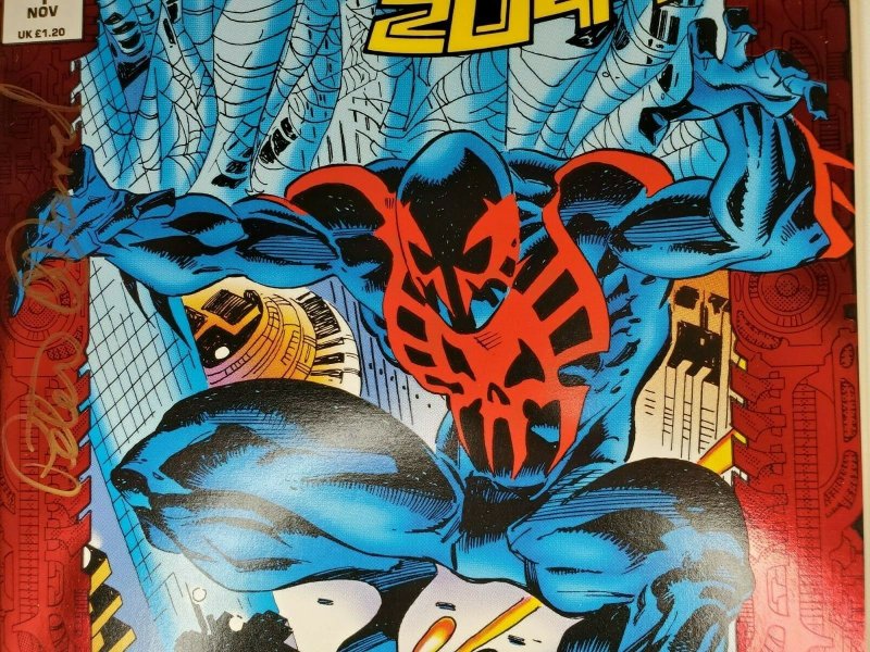 Spider Man 2099 #1 Signed by Peter David W/COA   RARE