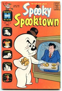 SPOOKY SPOOKTOWN #34 1970-HARVEY COMICS-CASPER TV EX