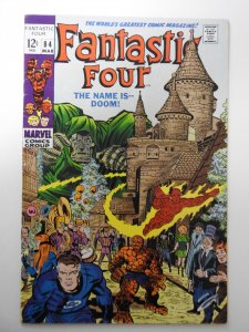 Fantastic Four #84 (1969) VG Condition 3 centerfold wraps detached bottom staple